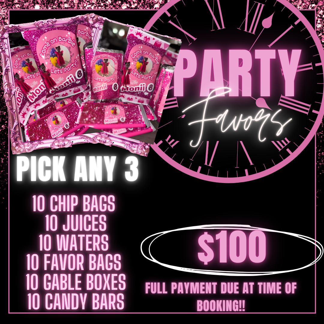 October $100 Party Favor Sale š