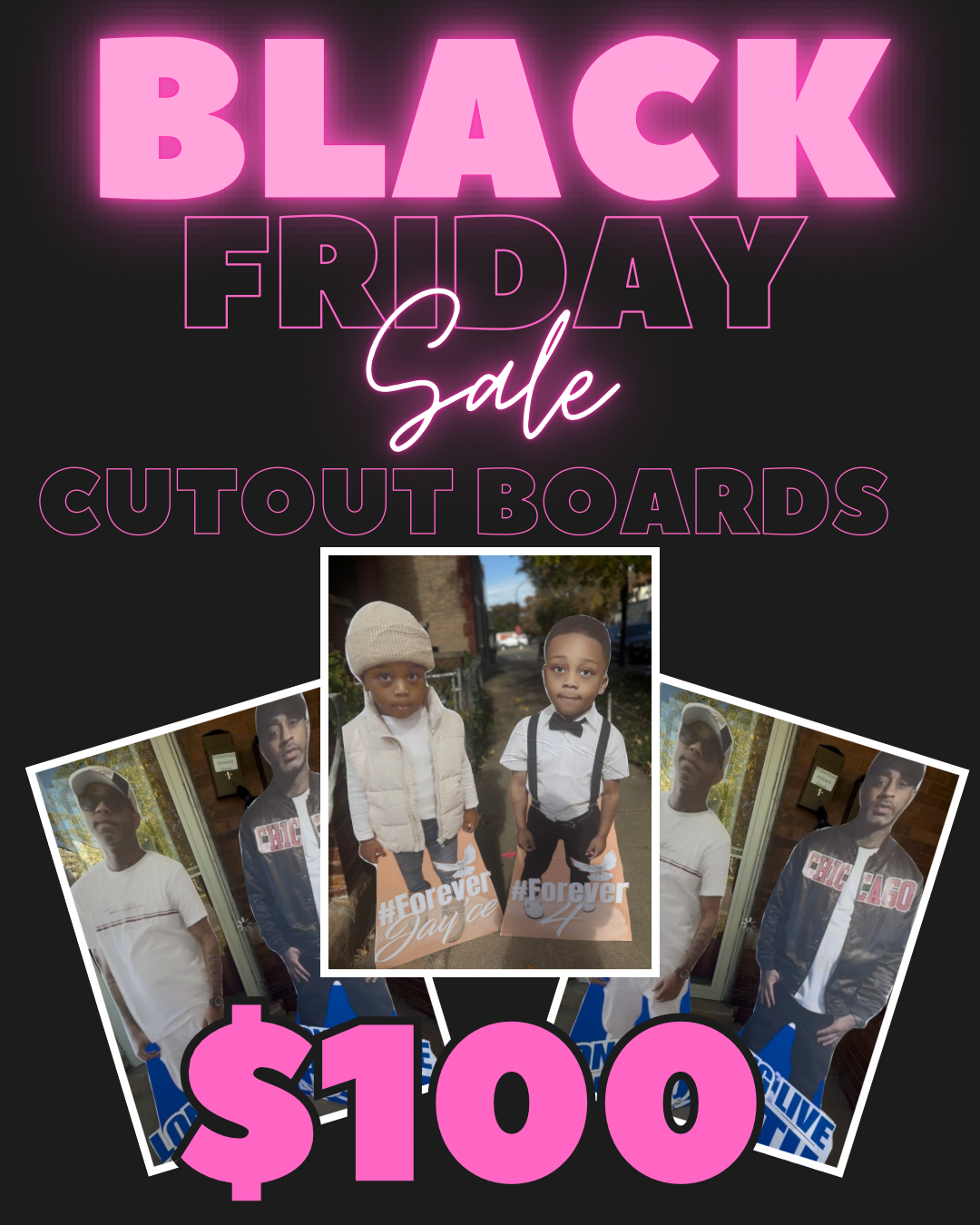 $100 Cutout ( Black friday sale )