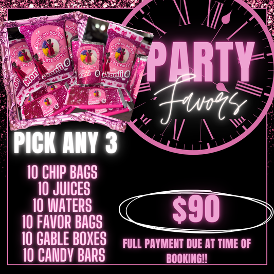 January $90 Party Favor Sale 💕