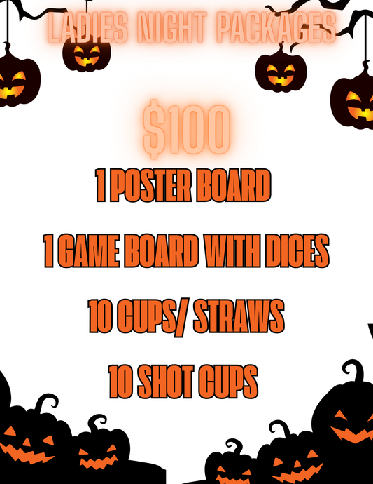 Basic Halloween 🎃 Ladies Night